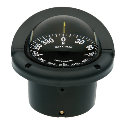 Compás Ritchie HF-742 Helmsman - Montaje Empotrado - Negro